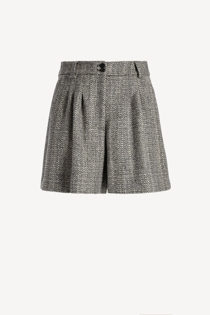 Shorts Journey Pleated in Midnight/EcruGolden Goose - Anita Hass