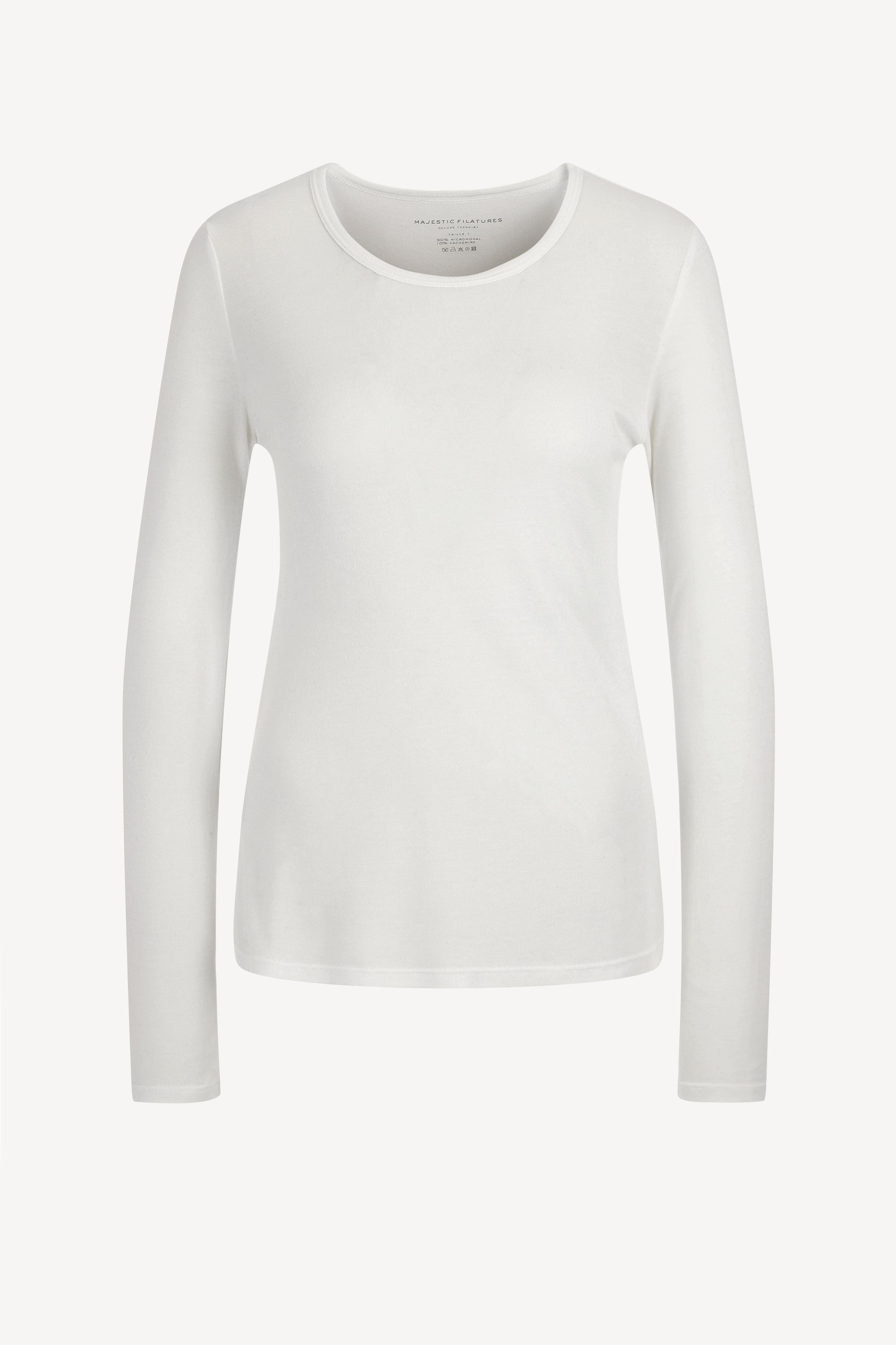 Longsleeve in MilkMajestic Filatures - Anita Hass