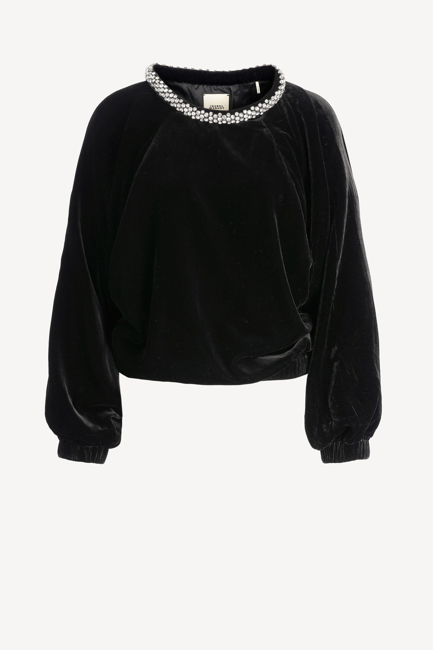 Sweat-shirt Bertina en noir