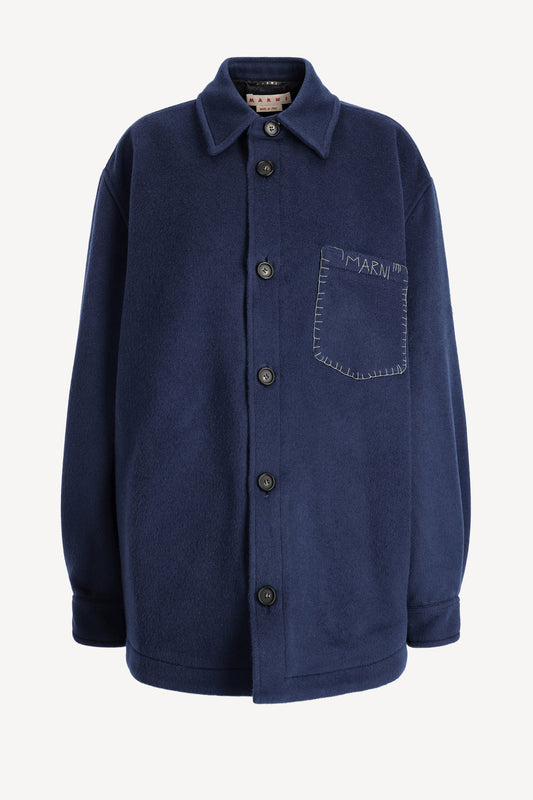 Hemdjacke in Light Navy