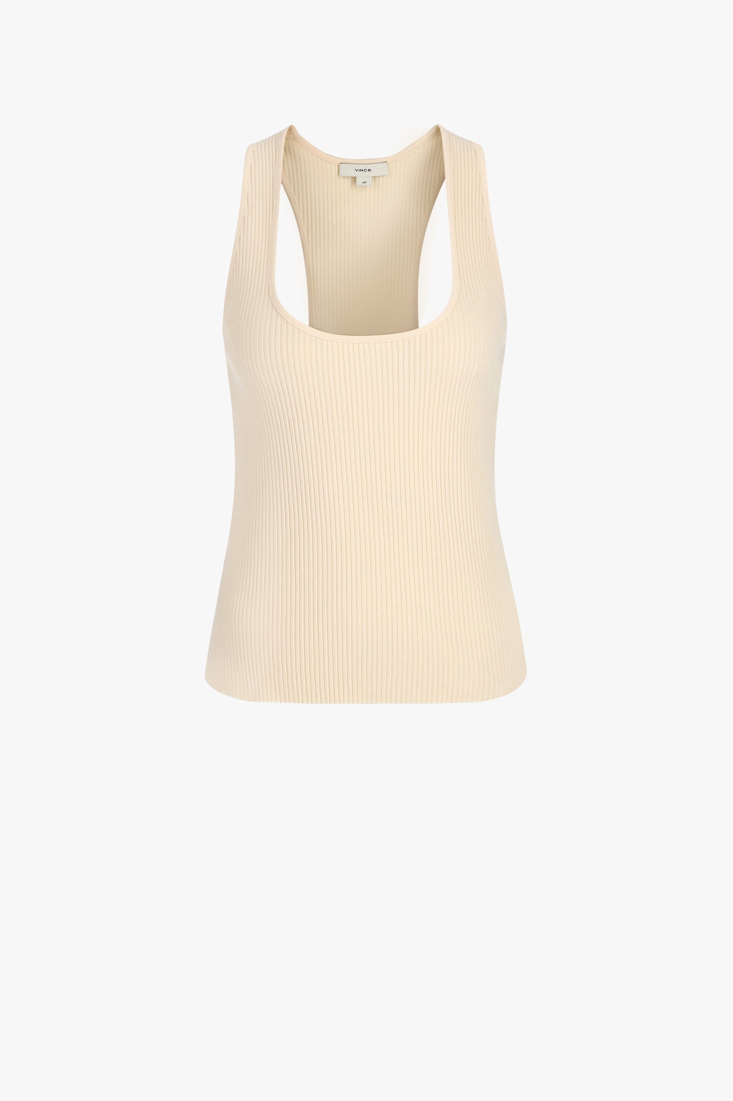Stricktop Racerback in Oat ShellVince - Anita Hass