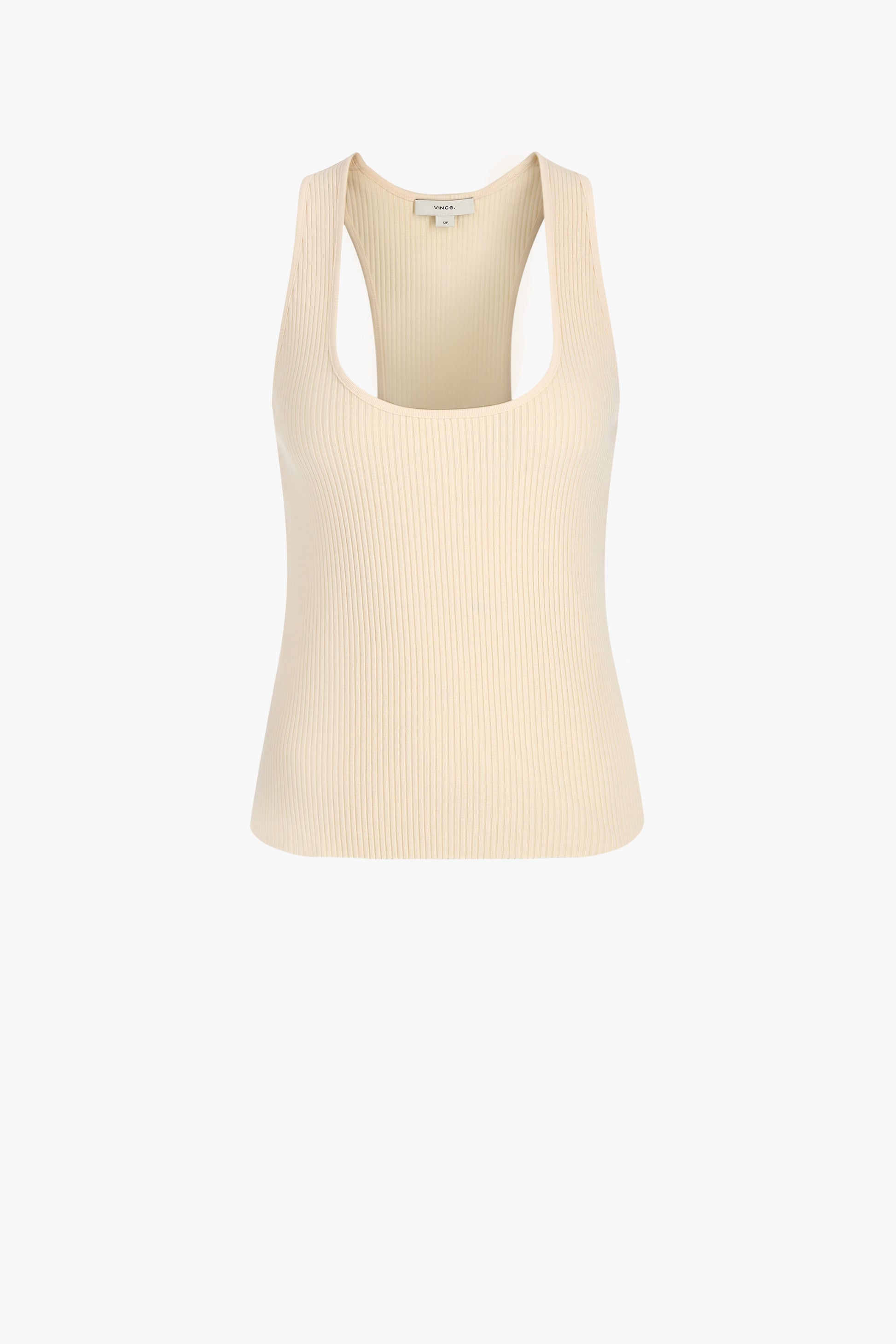 Stricktop Racerback in Oat ShellVince - Anita Hass