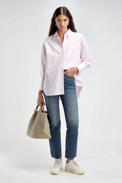 Bluse St. Germain Oxford in Rose/WeißLadneri - Anita Hass