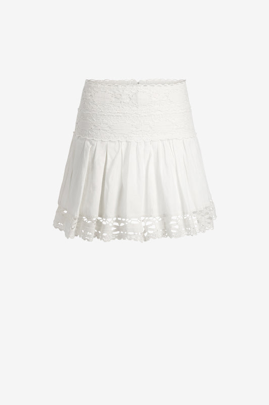 Violana skirt in white