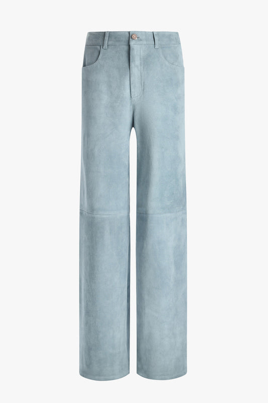 Lederhose Mytheo in Aquamarine