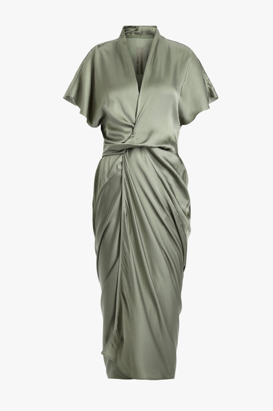 Kleid Wrap in CeladonRick Owens - Anita Hass