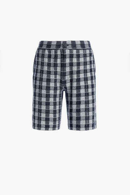 Shorts Gingham Bermuda in MidnightGuest in Residence - Anita Hass