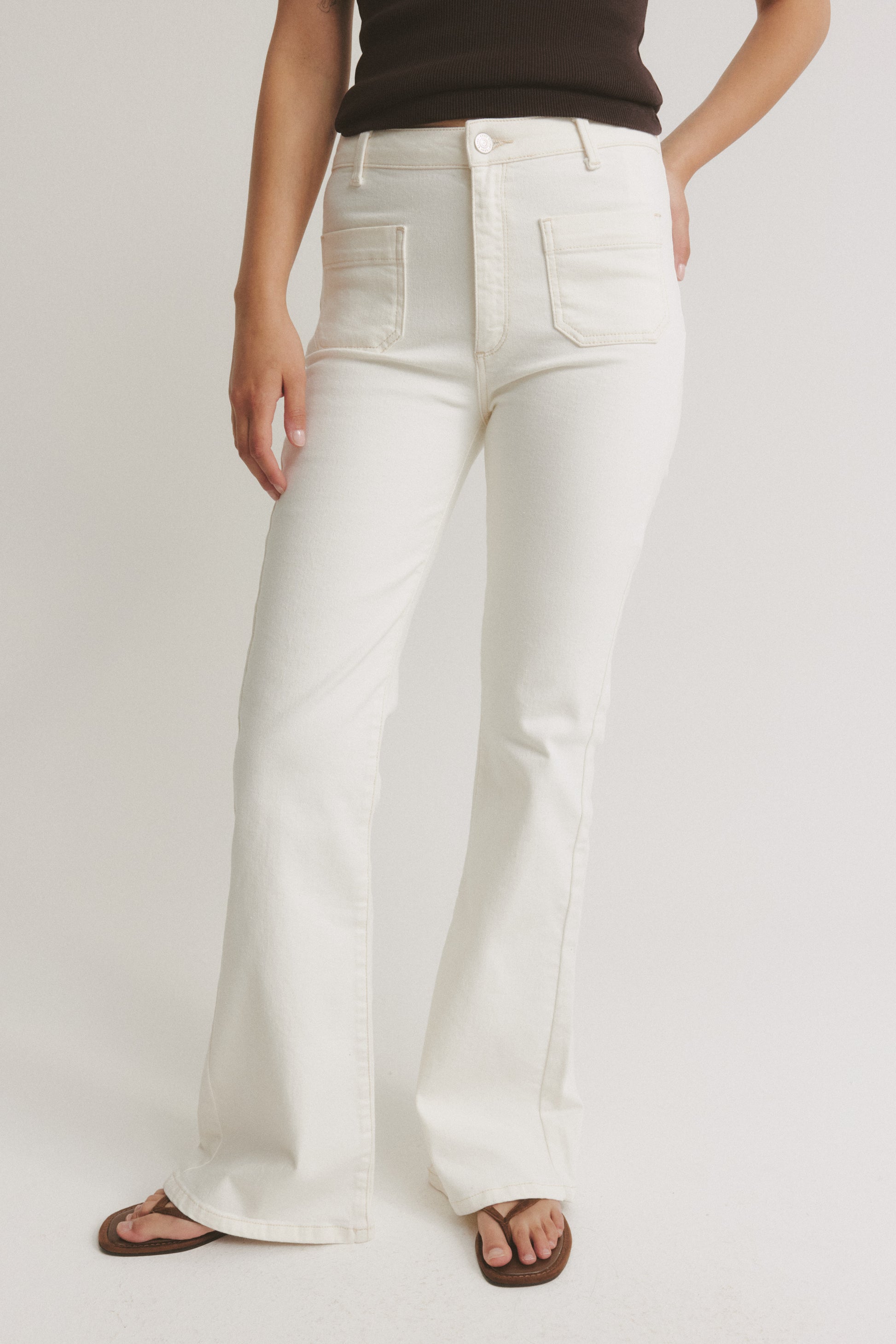Jeans The Bootcut in CreamAnita Hass - Anita Hass