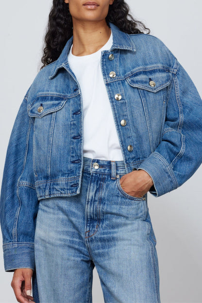 The Mhor denim jacket in Blair