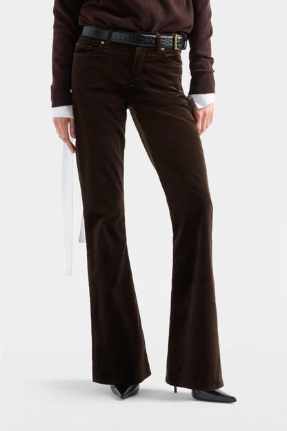 Hose Leggy Bootcut in Velvet Chocolate 7 For All Mankind