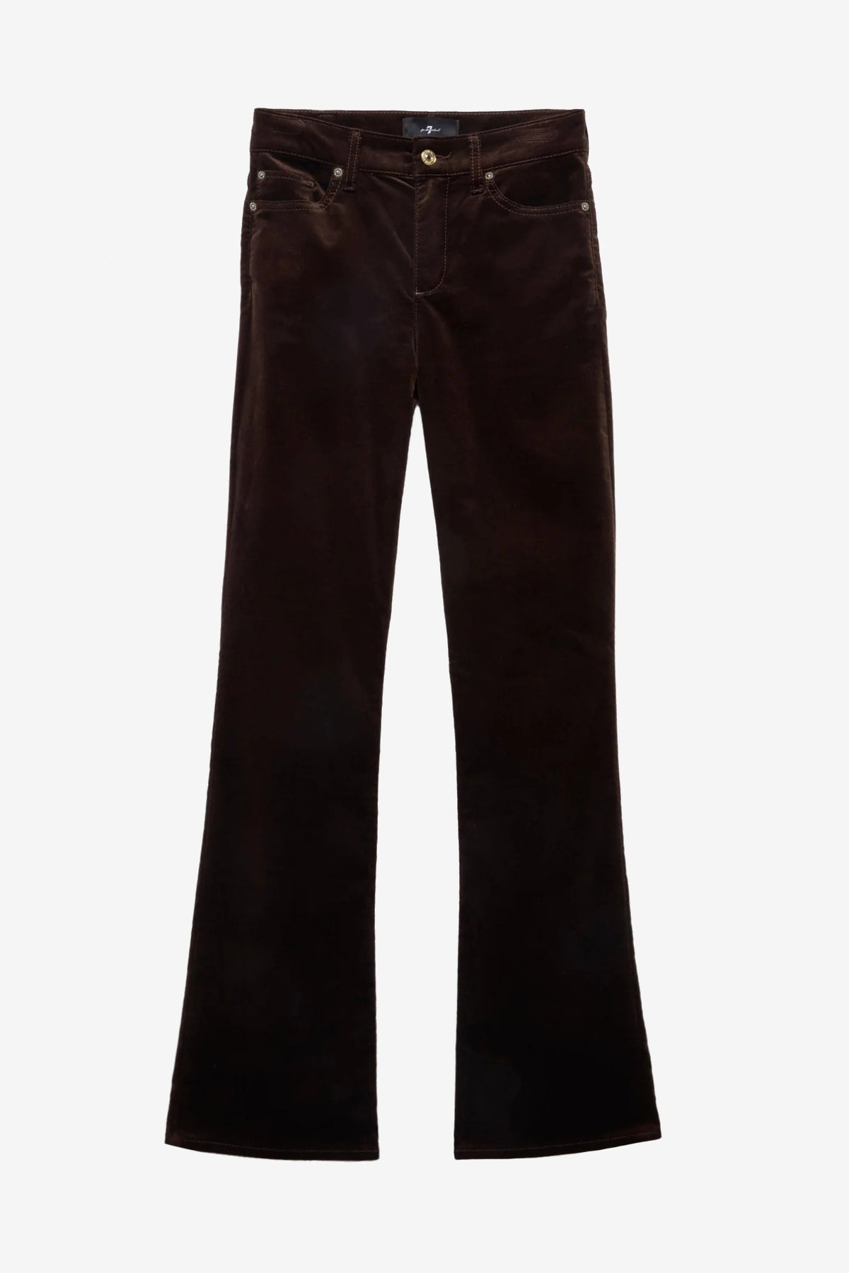 Hose Leggy Bootcut in Velvet Chocolate 7 For All Mankind