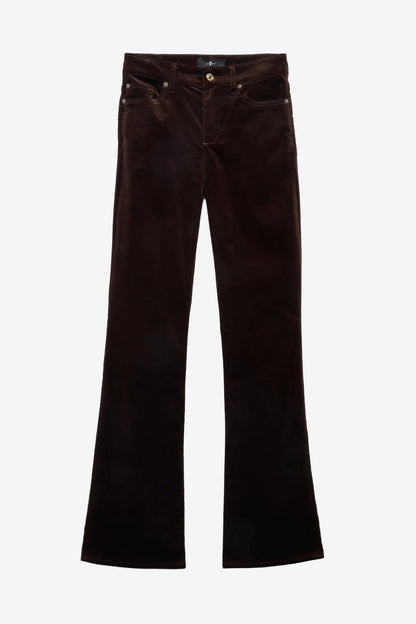 Hose Leggy Bootcut in Velvet Chocolate 7 For All Mankind