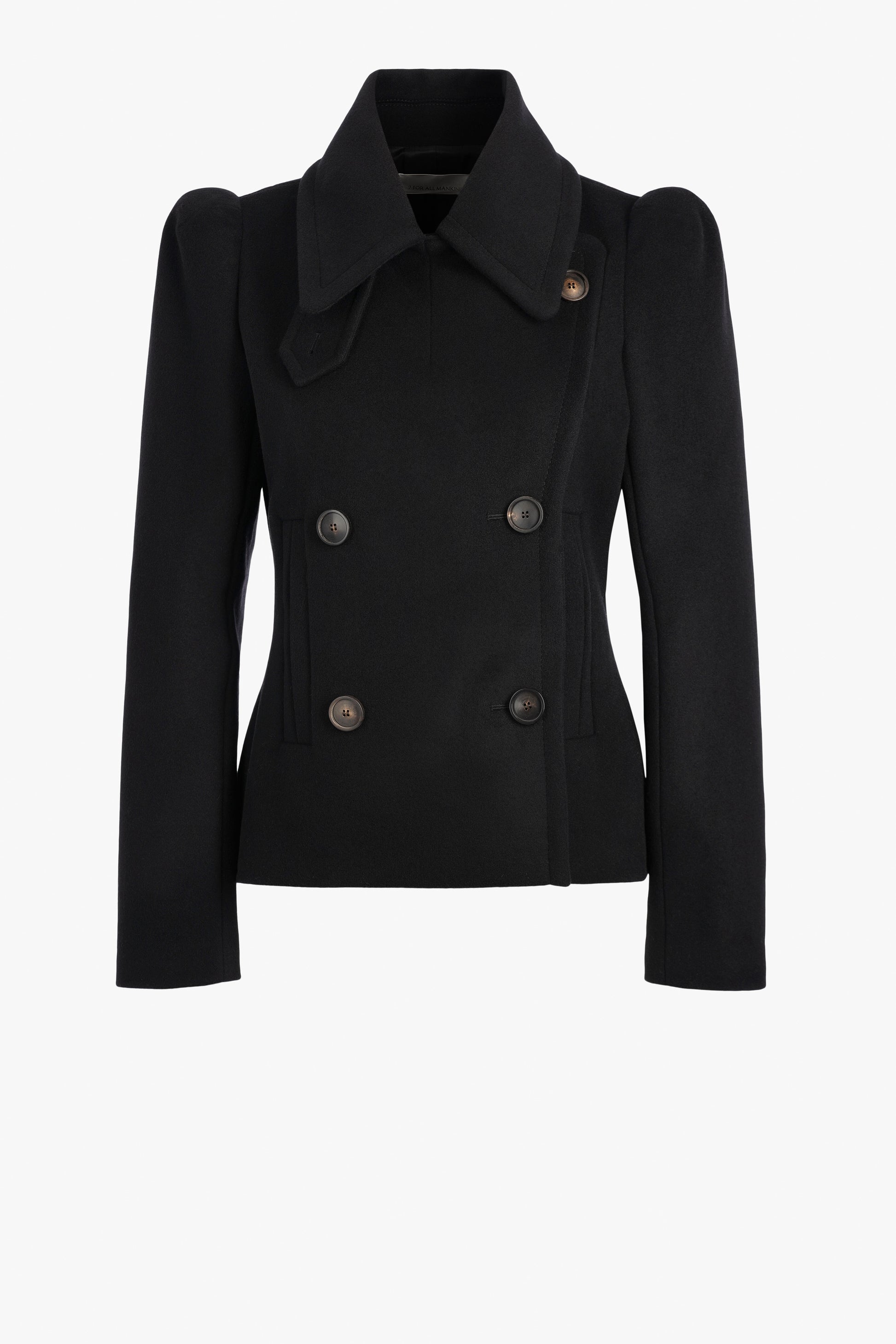 Jacke High Shoulder in Schwarz 7 For All Mankind