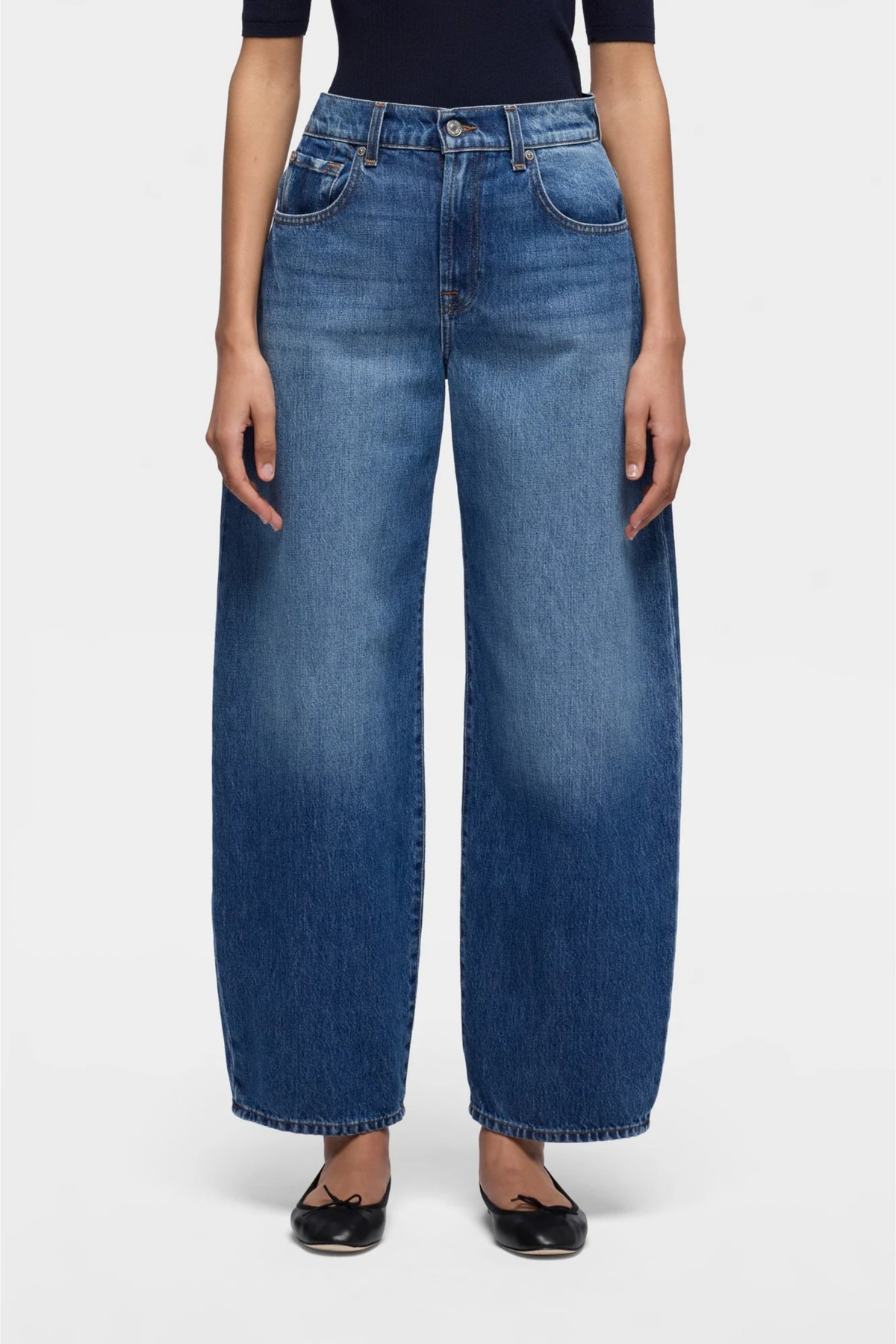 Jeans Bonnie in Darkwind 7 For All Mankind