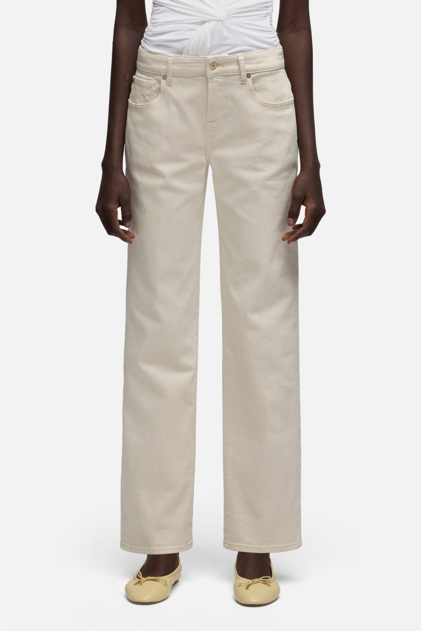 Jeans Calie in Moondust 7 For All Mankind