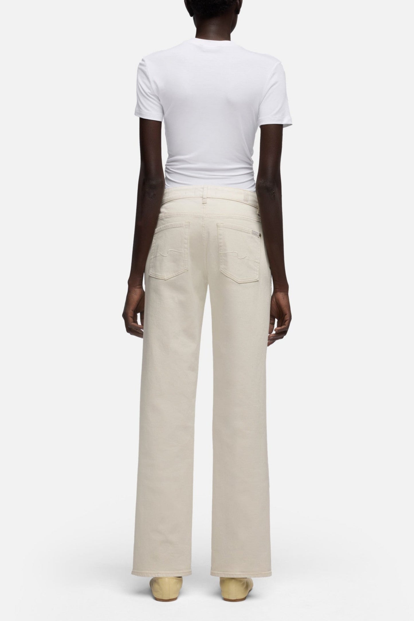 Jeans Calie in Moondust 7 For All Mankind