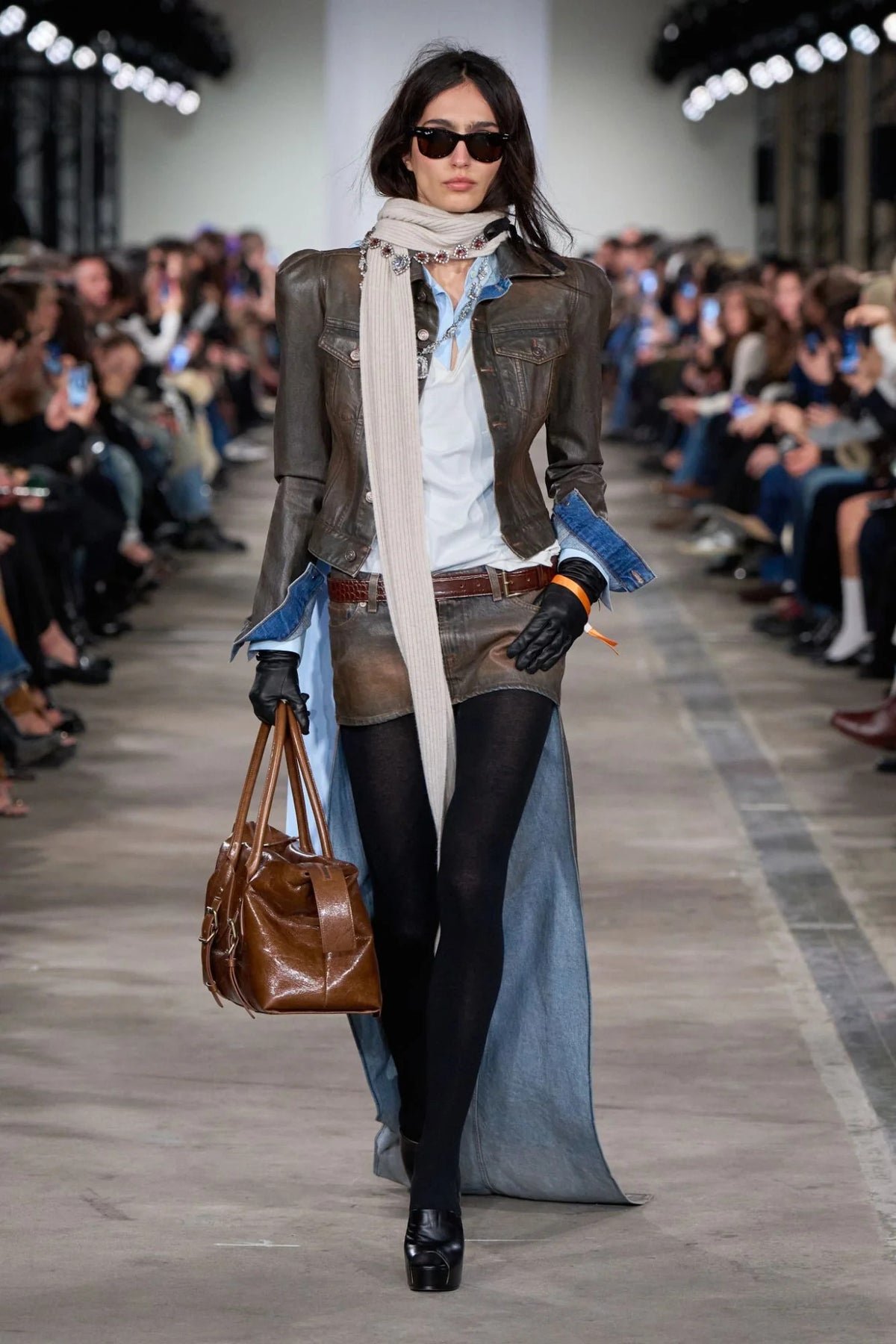 Jeansjacke Puff Sleeve in Nolita 7 For All Mankind