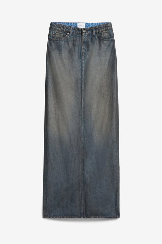 Full-Length Denim Skirt at Nolita