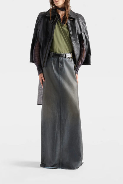 Jeansrock Full Length in Nolita 7 For All Mankind