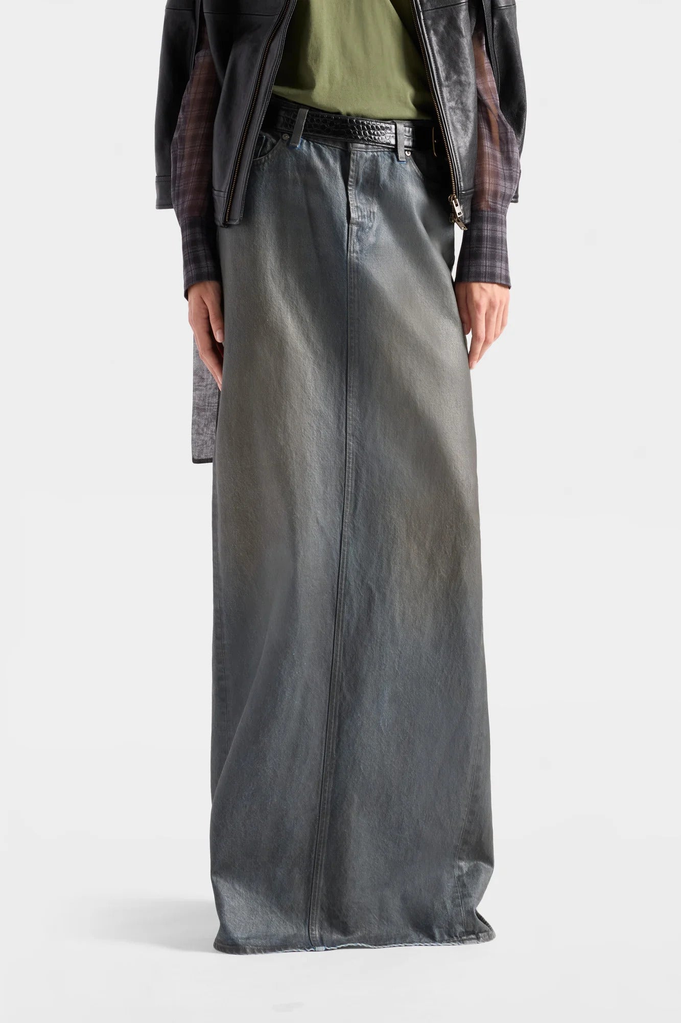 Jeansrock Full Length in Nolita 7 For All Mankind