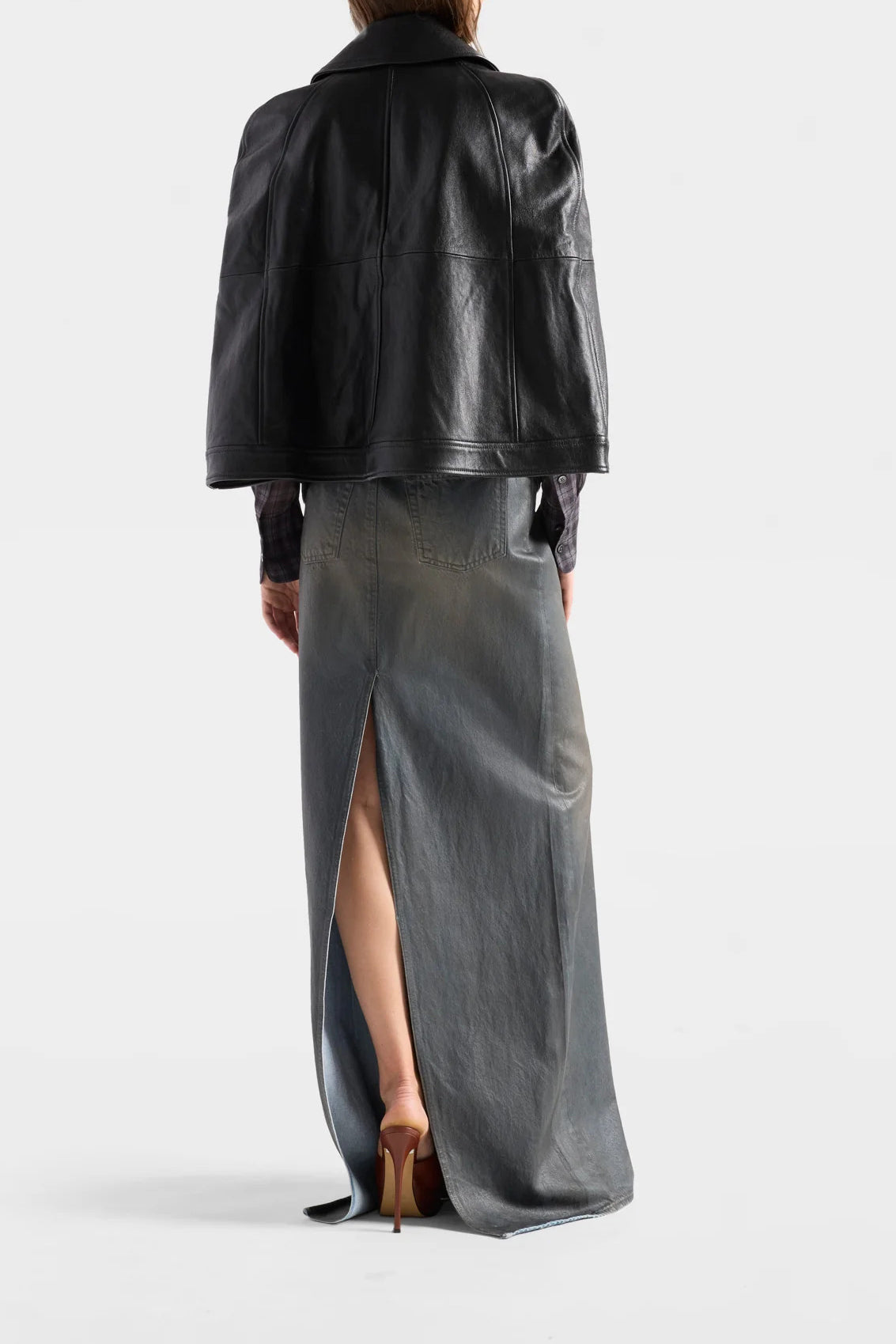 Jeansrock Full Length in Nolita 7 For All Mankind