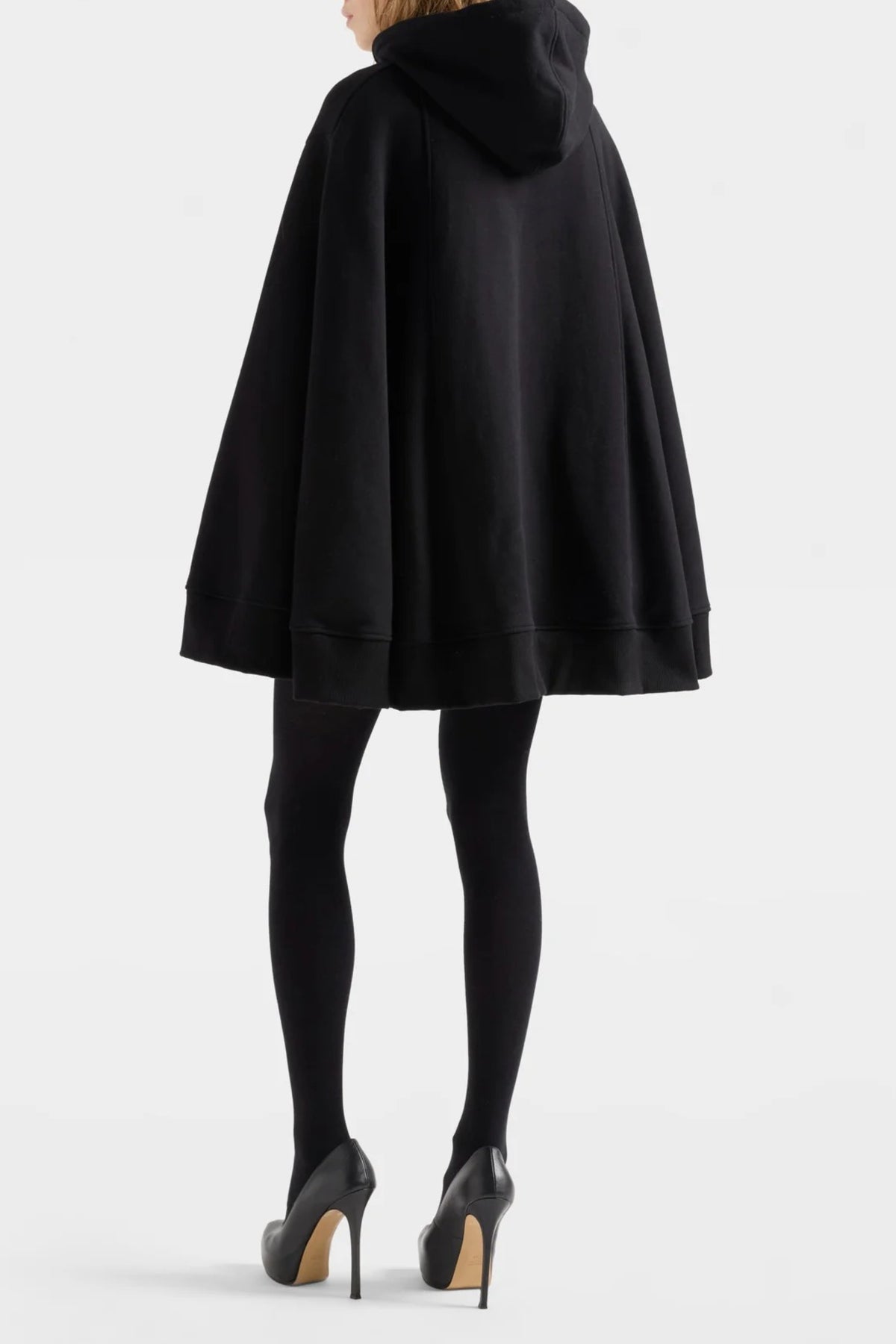 Sweatjacke Oversized in Schwarz 7 For All Mankind