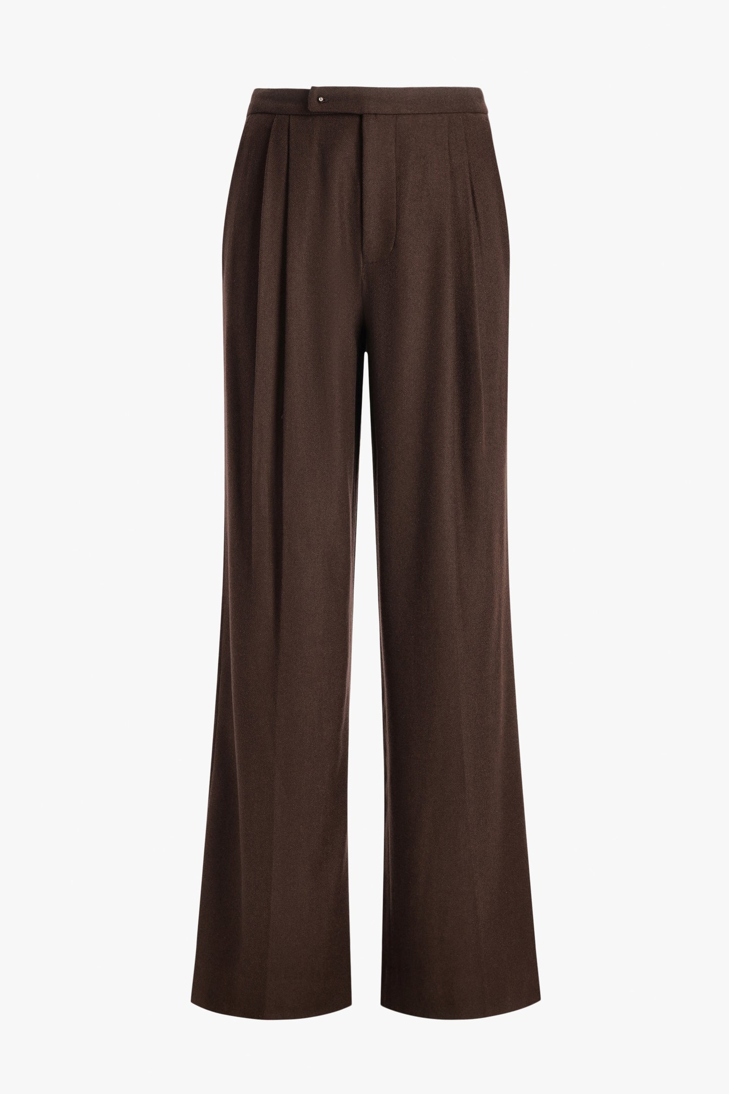 Hose Wide Leg Pleated in MochaVince - Anita Hass