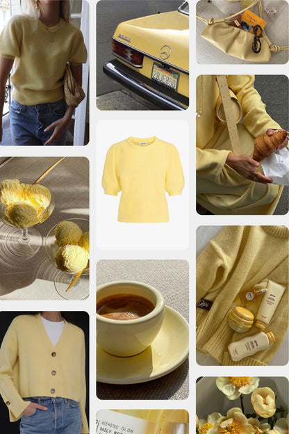 Sweater Poupette Soleil in Corn