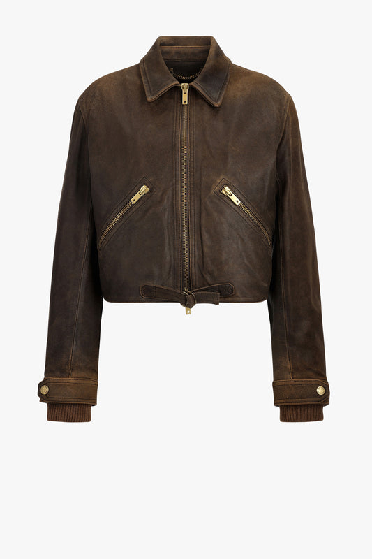 Lederjacke Journey Orlan in BrownGolden Goose - Anita Hass