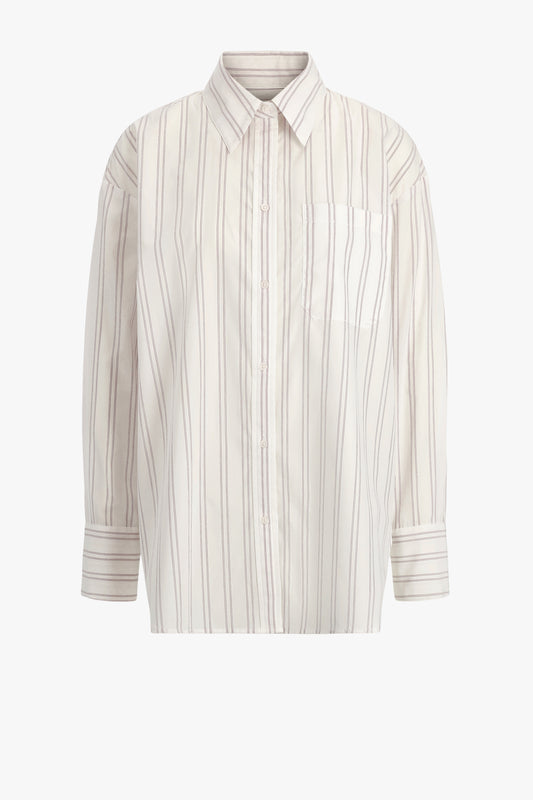 Bluse Big Joe in White/WineTWP Clothing - Anita Hass