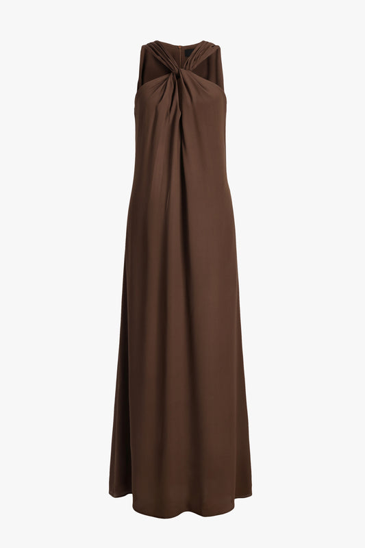 Kleid Draped Front in EspressoFederica Tosi - Anita Hass