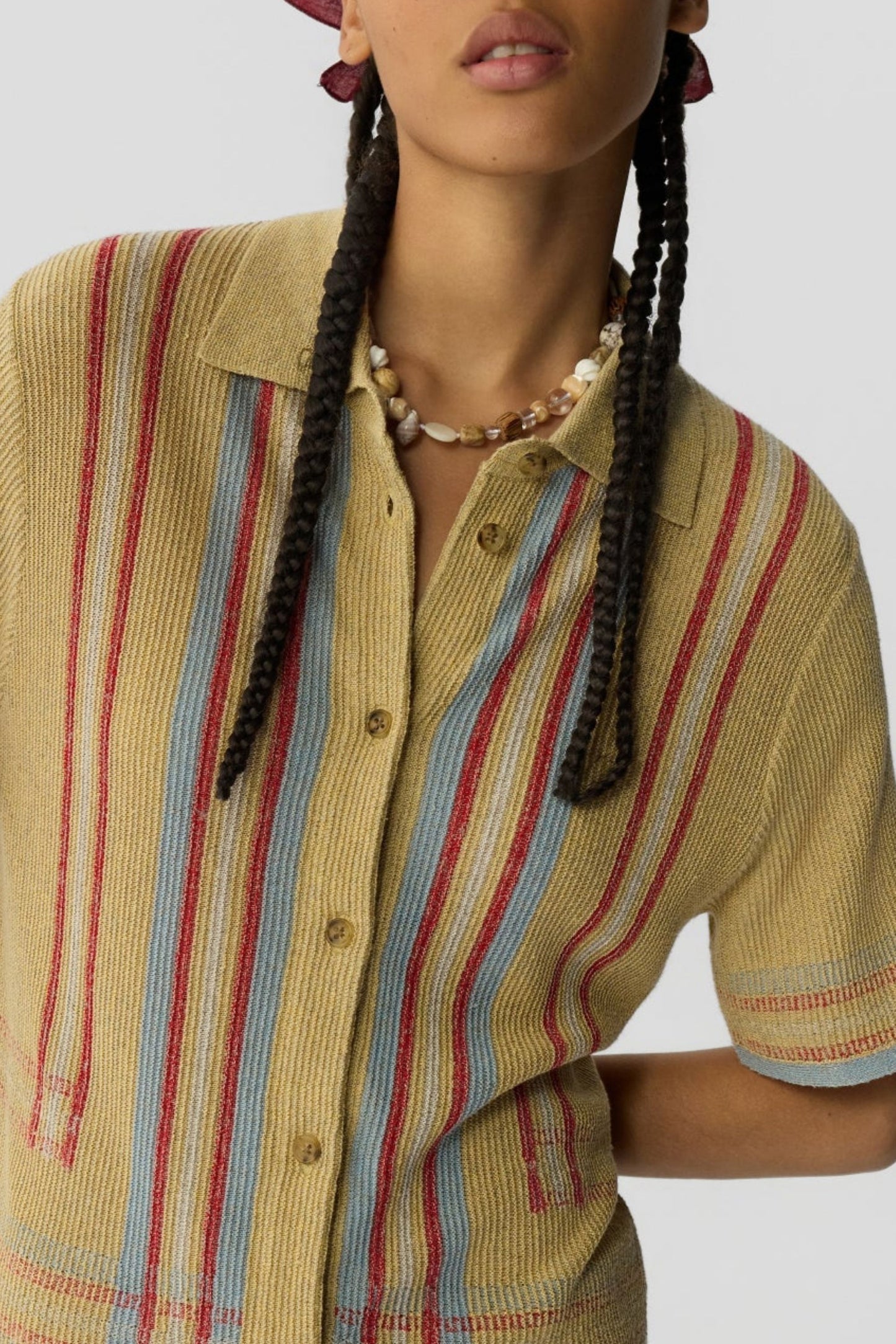 Strickshirt Havana in Sandstone