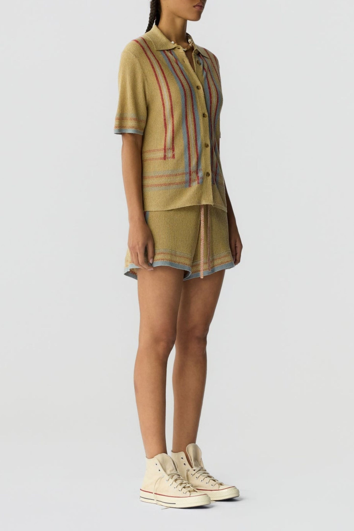 Strickshirt Havana in Sandstone