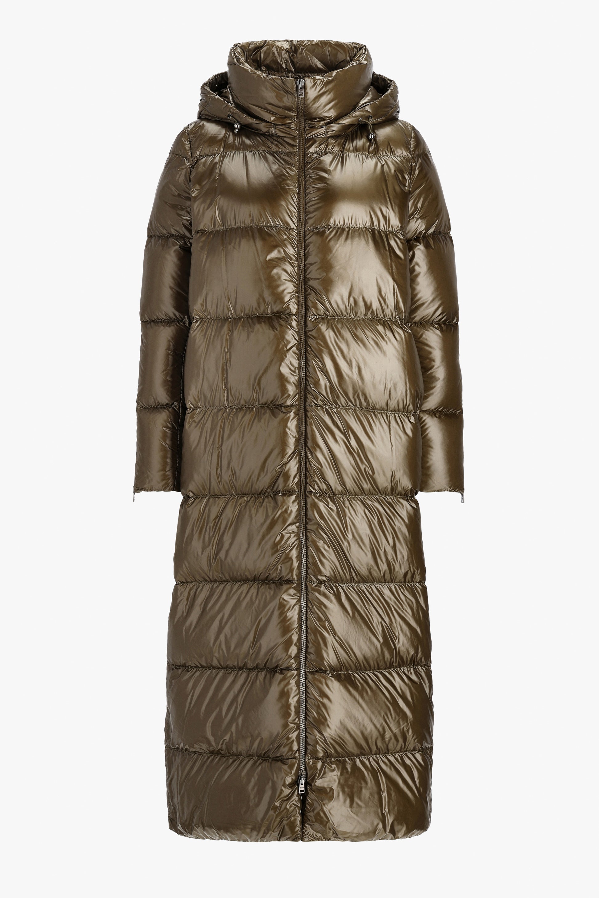 Mantel Shiny in Military GreenHerno - Anita Hass