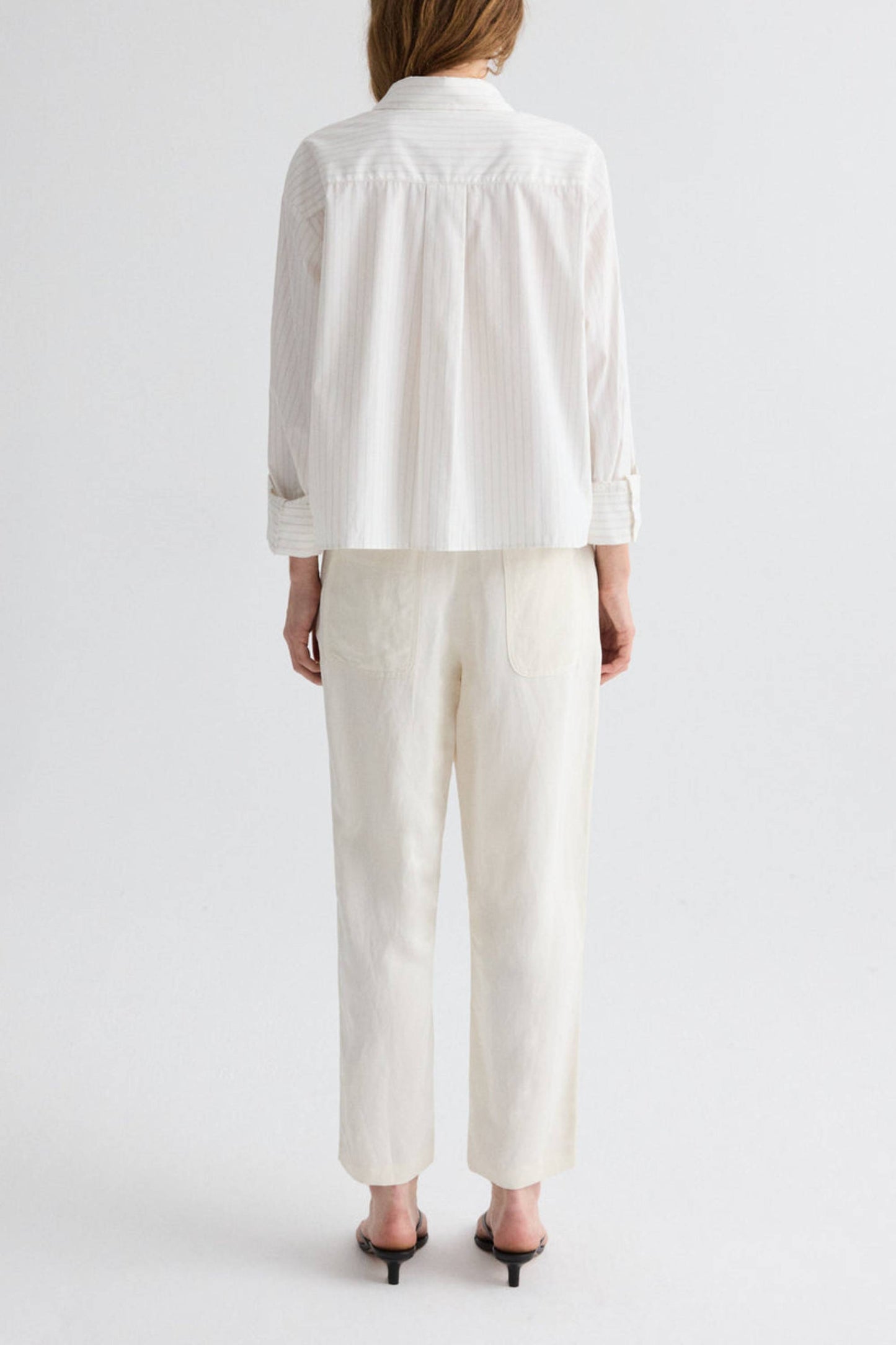 Bluse J.D. in Pinstripe White/MultiTWP Clothing - Anita Hass