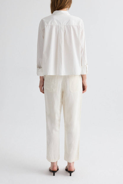 Bluse J.D. in Pinstripe White/MultiTWP Clothing - Anita Hass