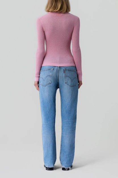 Pullover Shrunken Polo in DaybreakGuest in Residence - Anita Hass