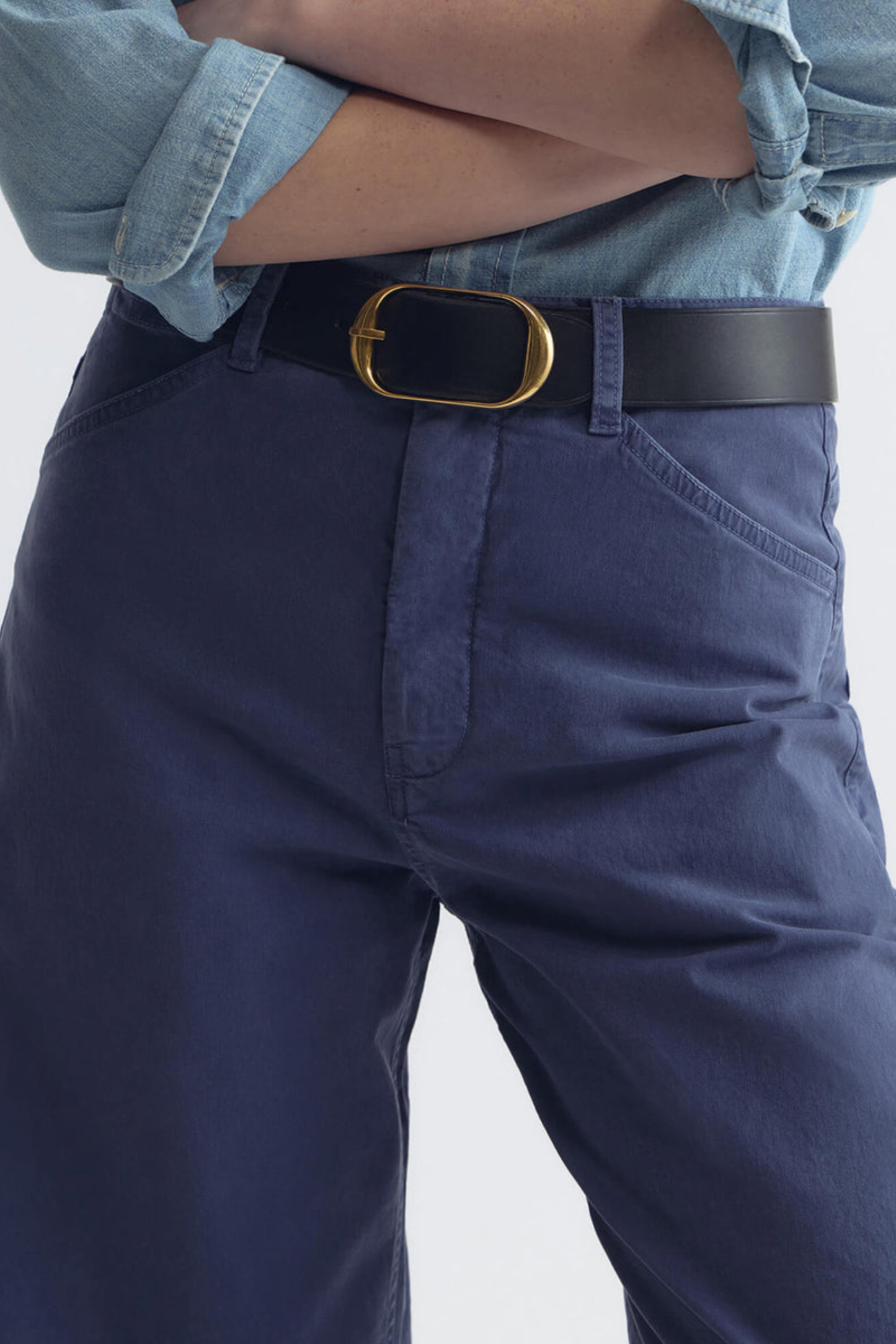 Hose Tribeca in French NavyNili Lotan - Anita Hass
