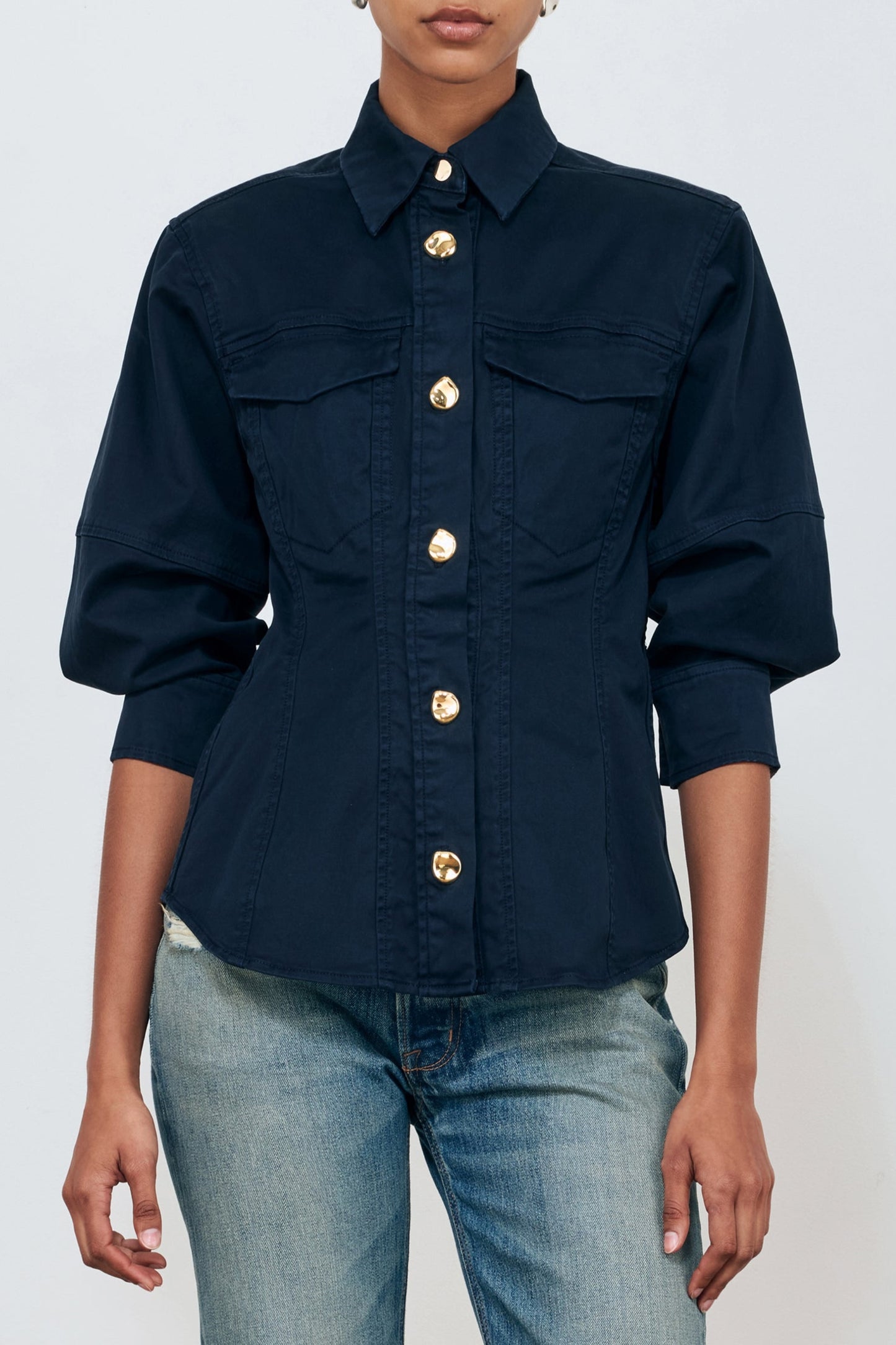 Bluse The Etta in NavyRÙADH - Anita Hass