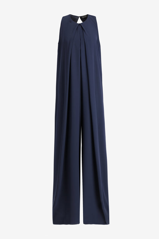 Anka jumpsuit in blue navy