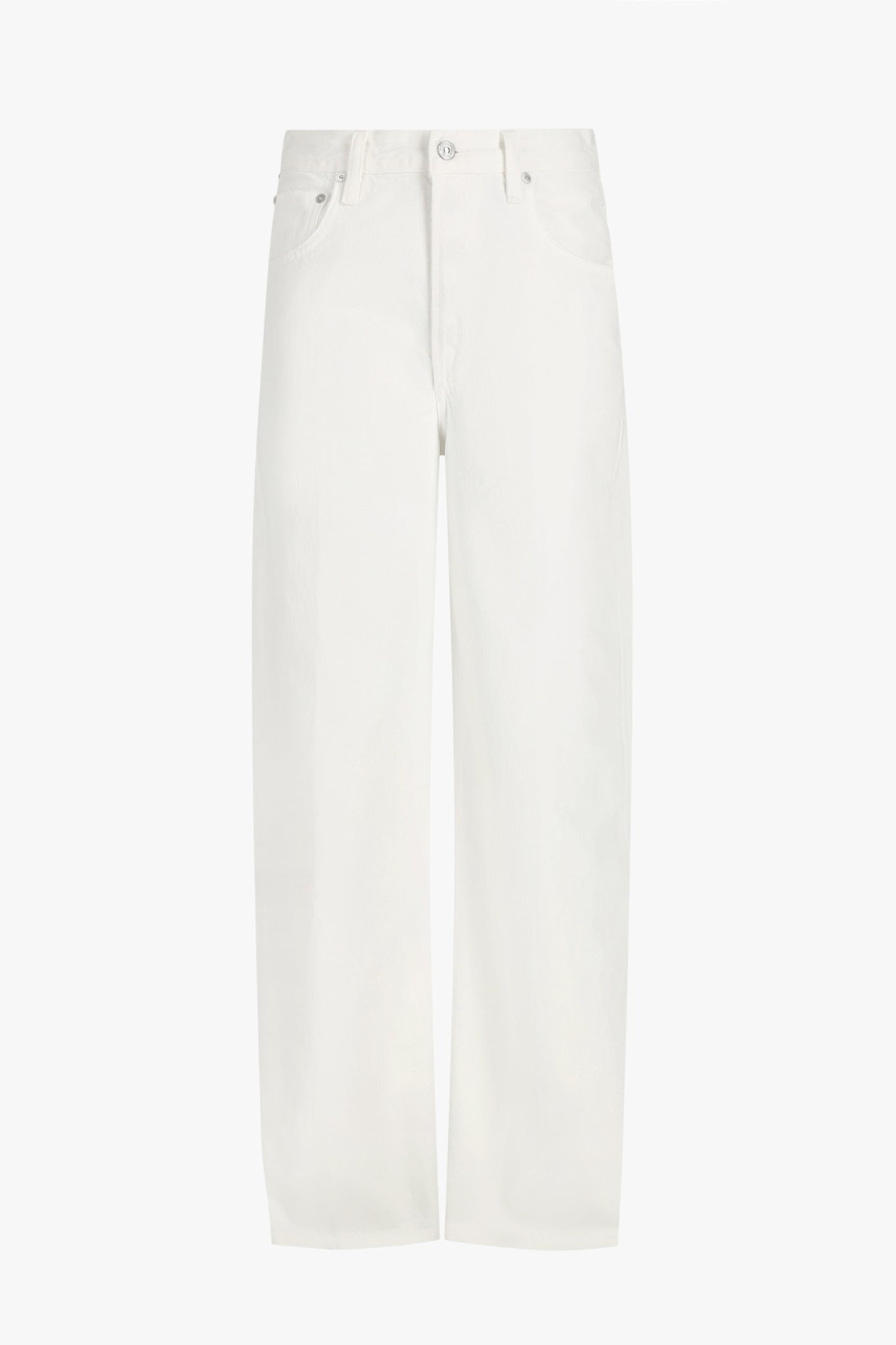 Ayla baggy jeans in soft white
