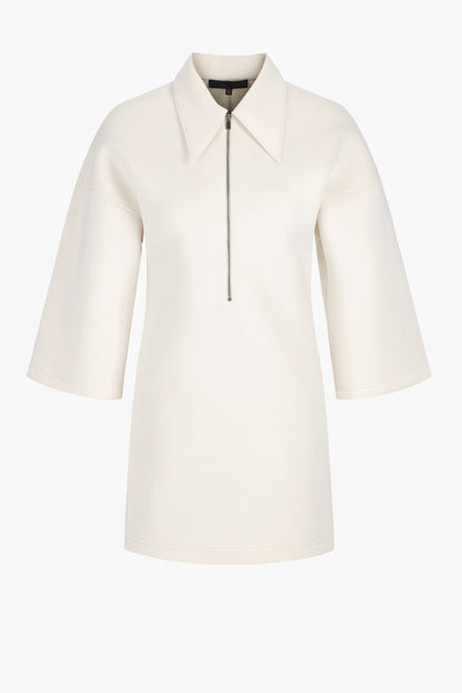 Kleid Bonded Zip in IvoryTibi - Anita Hass