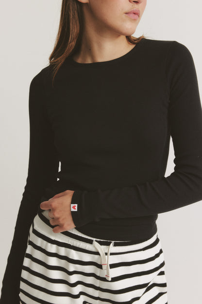 Longsleeve Splash in SchwarzAnita Hass - Anita Hass