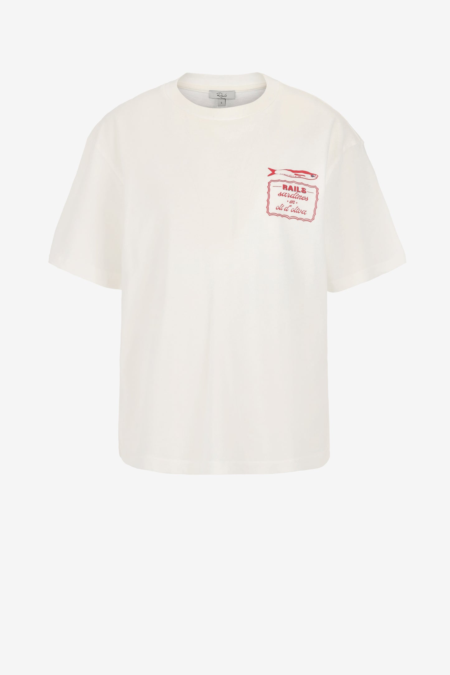 T-shirt souvenir in sardines