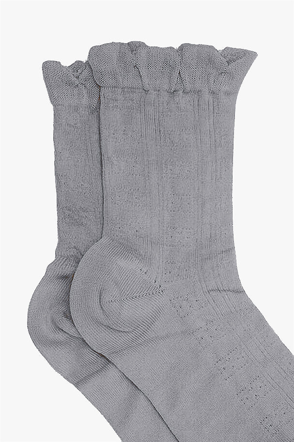 Socken Ruffle in Forst GrayGanni - Anita Hass