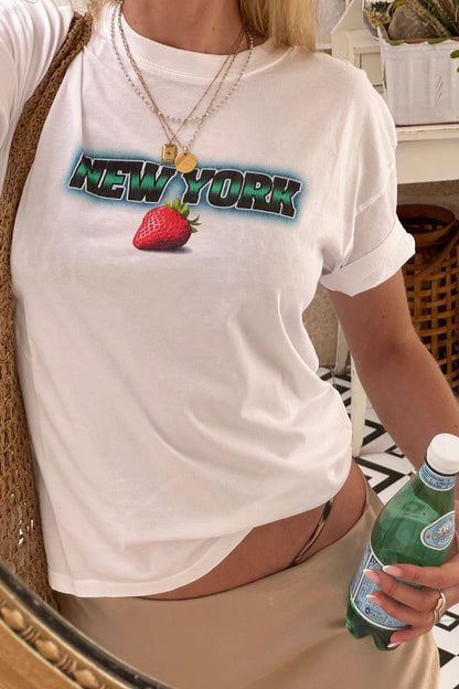 T-Shirt New York in WeißLadneri - Anita Hass