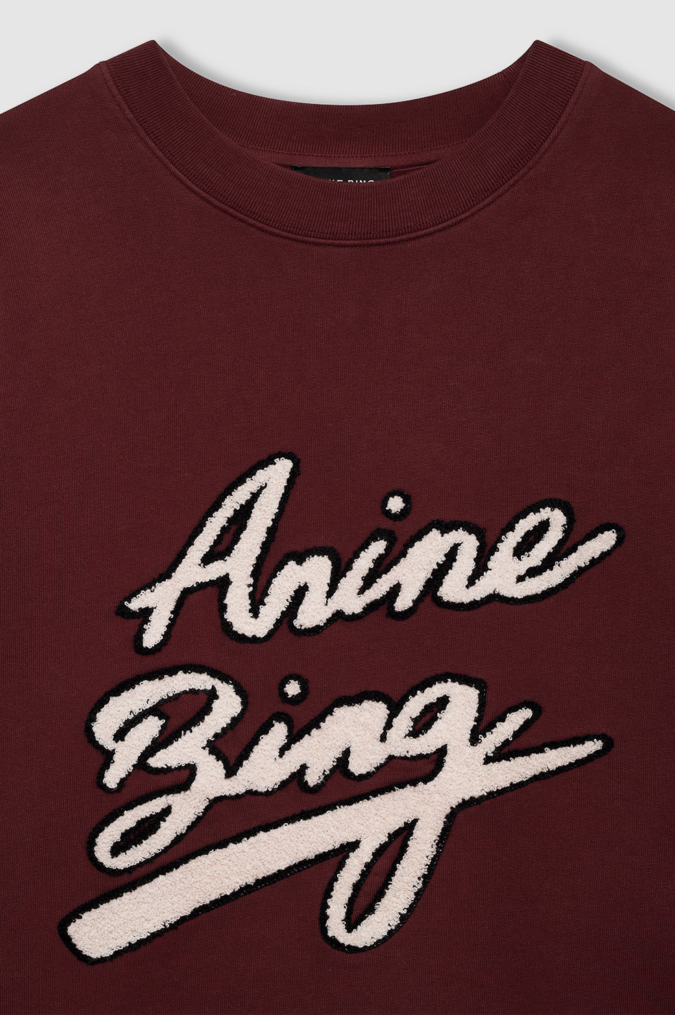 Sweatshirt Miles Chenille in BurgundyAnine Bing - Anita Hass