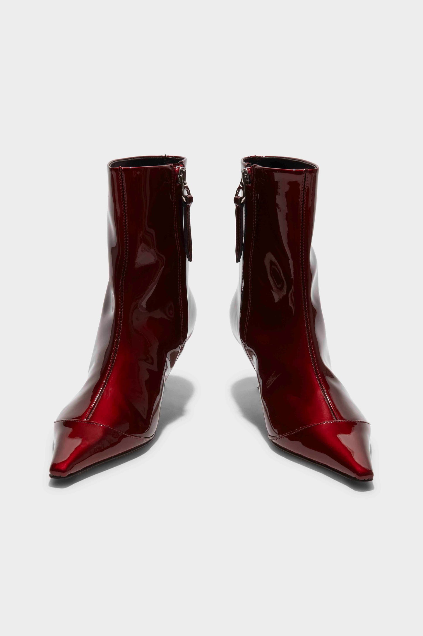 Boots Roe in Red Metallic