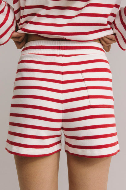 Shorts Breeze in Rot/IvoryAnita Hass - Anita Hass