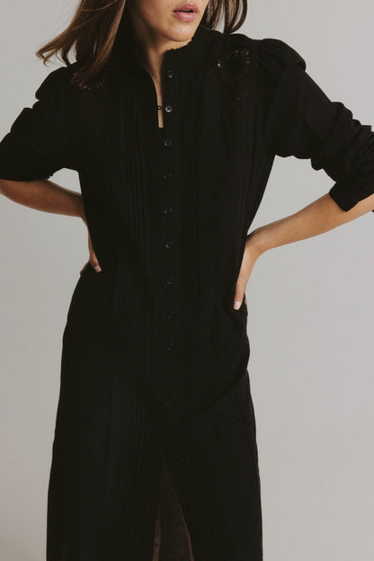 Maxivestido Romance negro